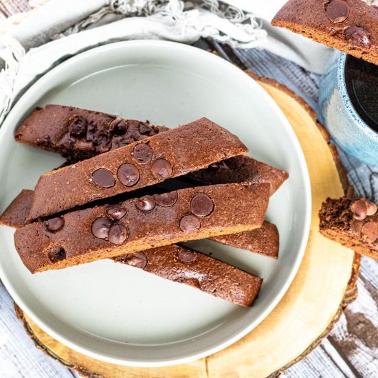 Double Chocolate Biscotti