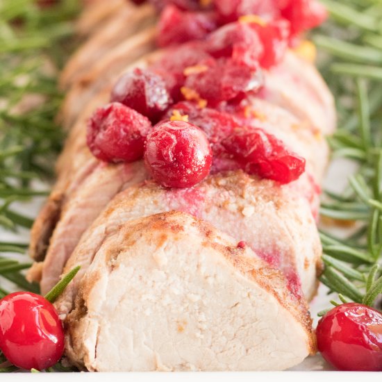 Cranberry Orange Pork Tenderloin