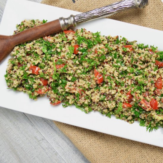 TRICOLOR QUINOA TABBOULEH