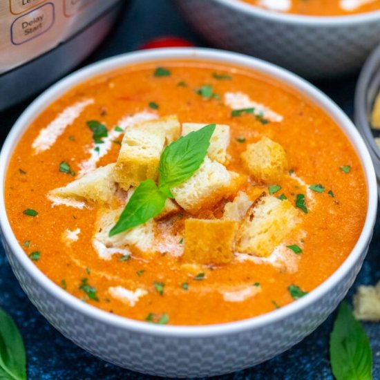 Instant Pot Tomato Bisque