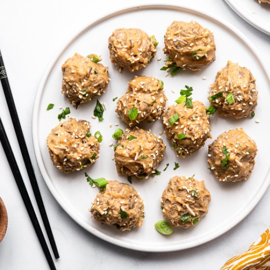 Asian Turkey Meatballs