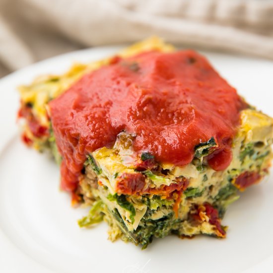 Italian Breakfast Casserole