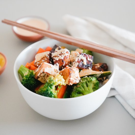 Korean Tempeh Bowls