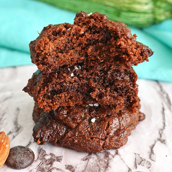 Almond, Chocolate & Zucchini Cookie