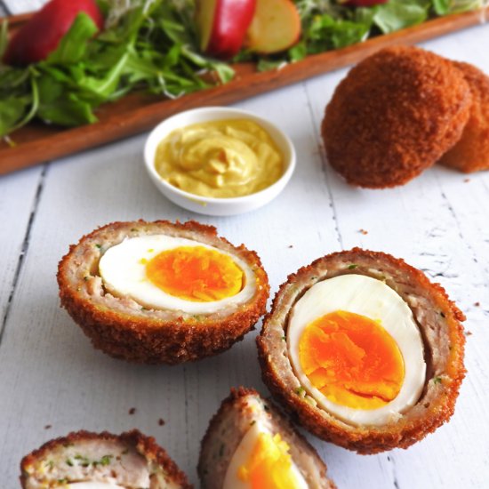 Apple Scotch Eggs