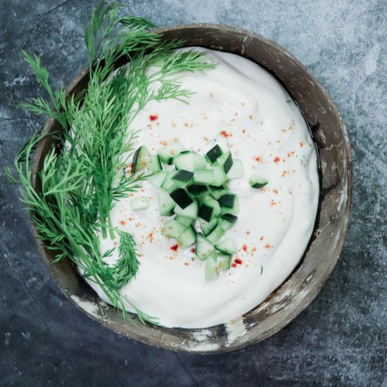 Vegan Tzatziki – No Tofu or Cashews