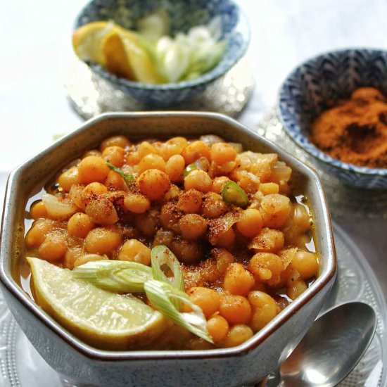 Dried White Peas Curry