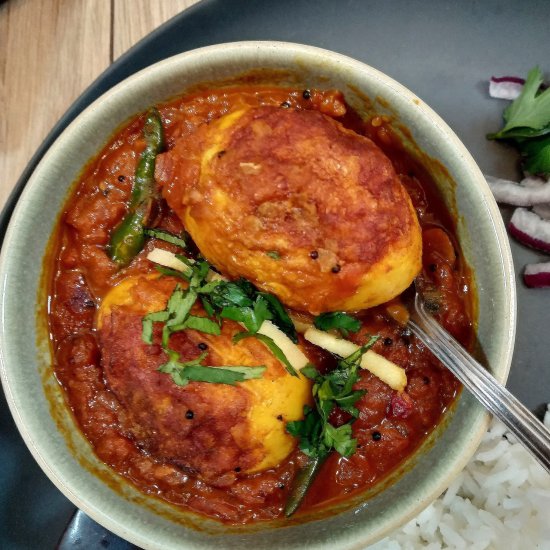 Indian-style Egg Curry -Anda Masala