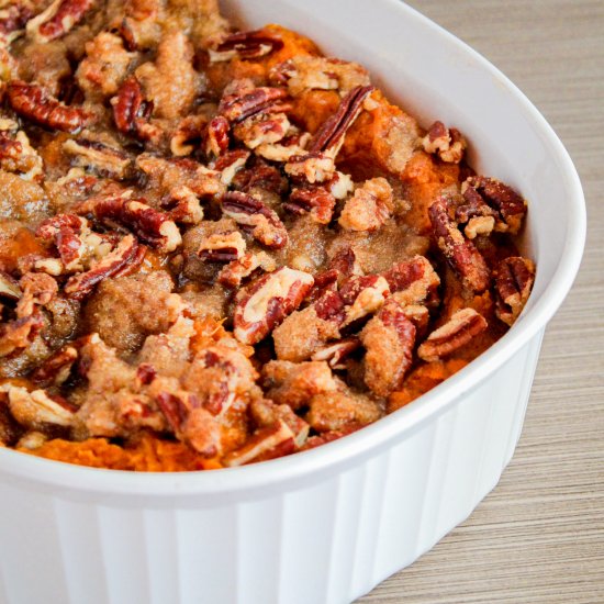 Maple Pecan Sweet Potatoes