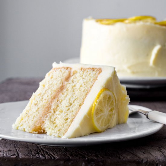 Lemon Curd Cake