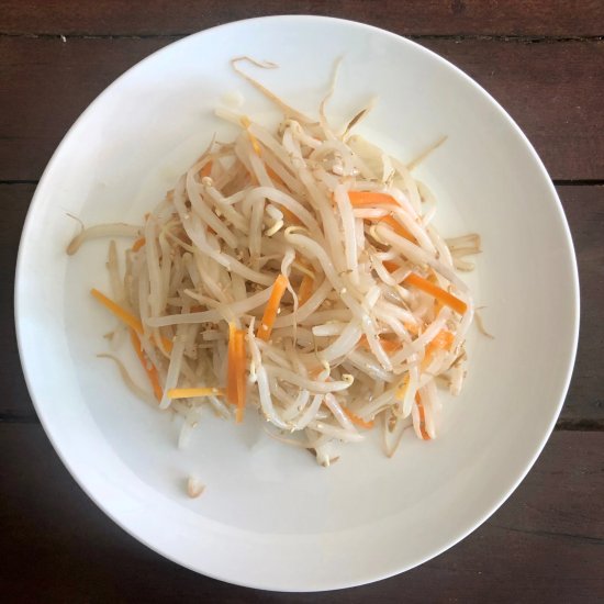 5 MINUTES BEANSPROUTS MUCHIM SALAD