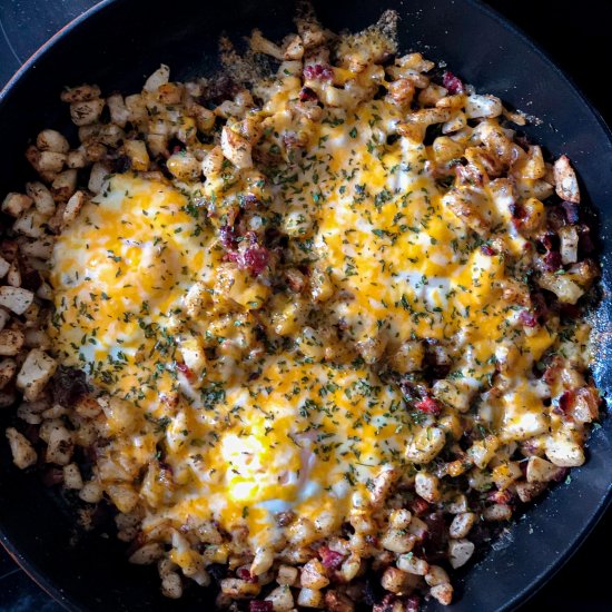 Bacon & Egg Breakfast Potatoes