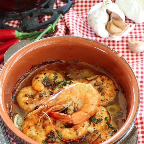 Gambas a l’ajillo