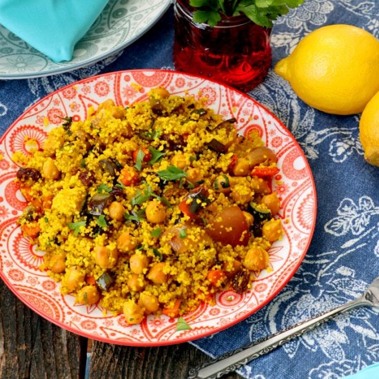 MOROCCAN COUSCOUS SALAD