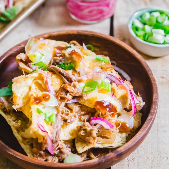 BBQ Pulled Pork Nachos