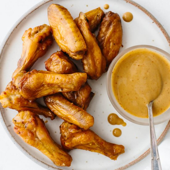 Honey Mustard Chicken Wings