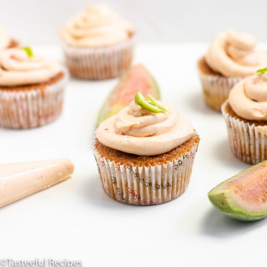 Vanilla Guava Cupcakes