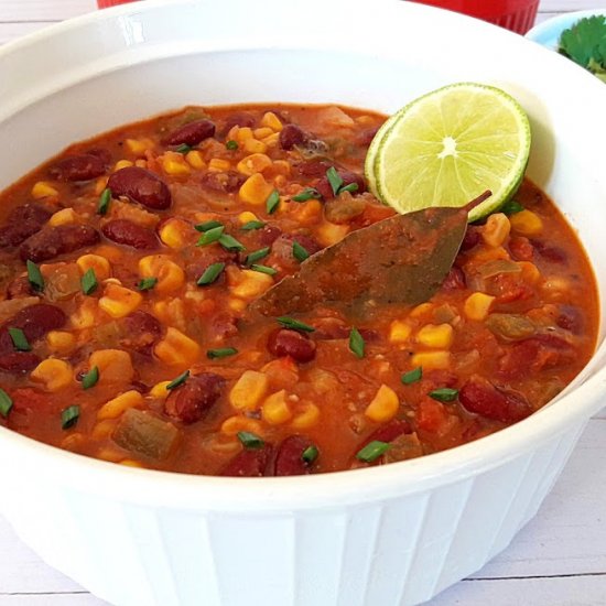 Vegetarian Bean Chili