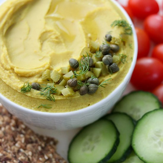 Curried Split Pea Hummus