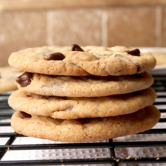 Chewy Chocolate Toffee Chip Cookies