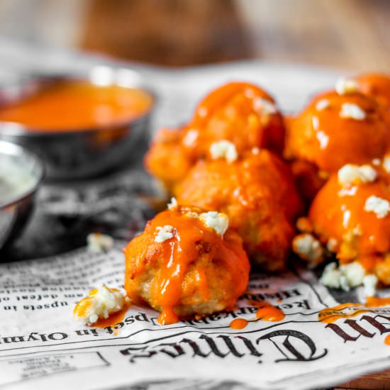 Buffalo Chicken Meatballs