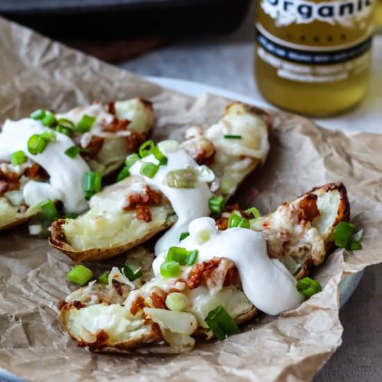 Vegan Potato Skins