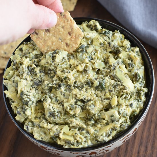 Vegan Spinach Artichoke Dip