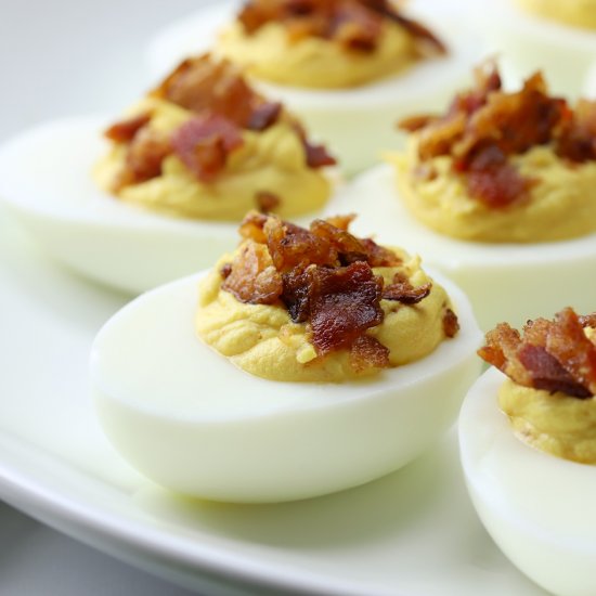 Bacon Deviled Eggs