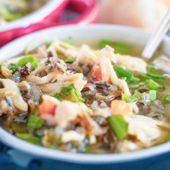 IP Chicken and Wild Rice Soup