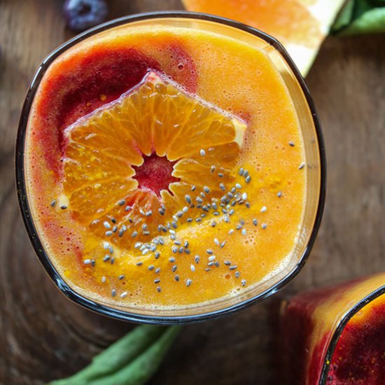 citrus immune boosting smoothie