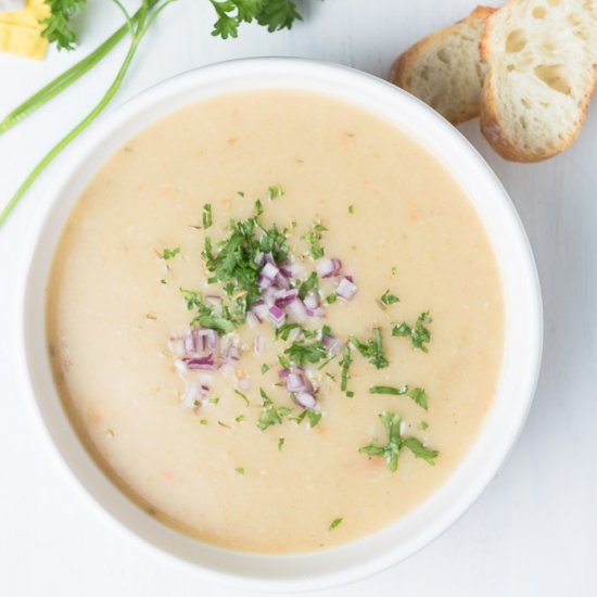 Cream of Garlic Soup