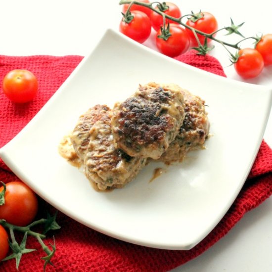 Beef Parmesan Patties