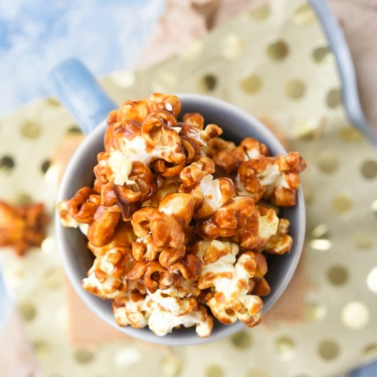 Caramel Popcorn at Home