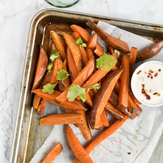 Baked Sweet Potato Fries