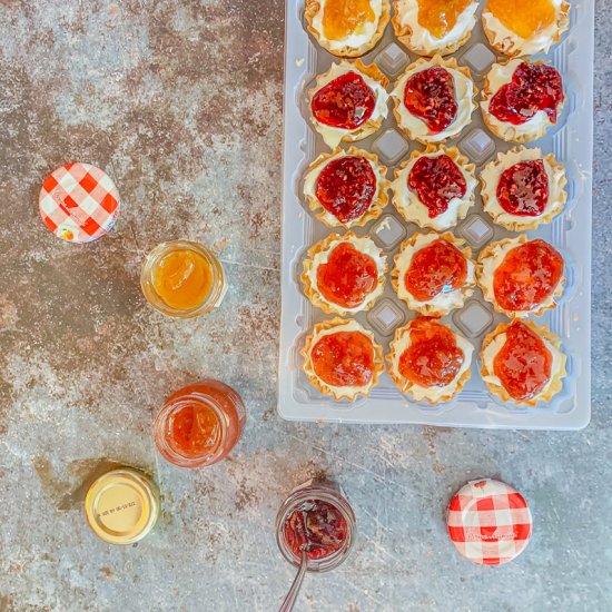 Cheesecake Phyllo Cups