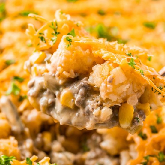 Tater Tot Hotdish