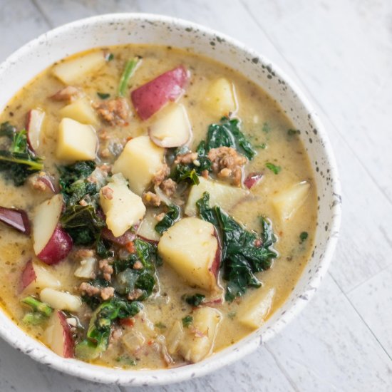 Whole30 Zuppa Toscana – Dairy-Free