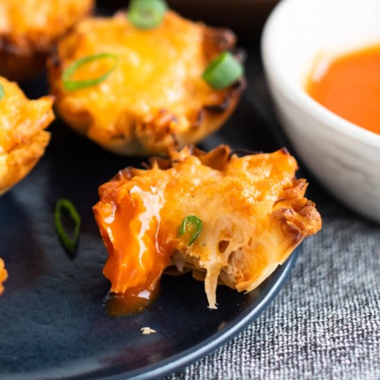 Appetizer: Buffalo Chicken Cups