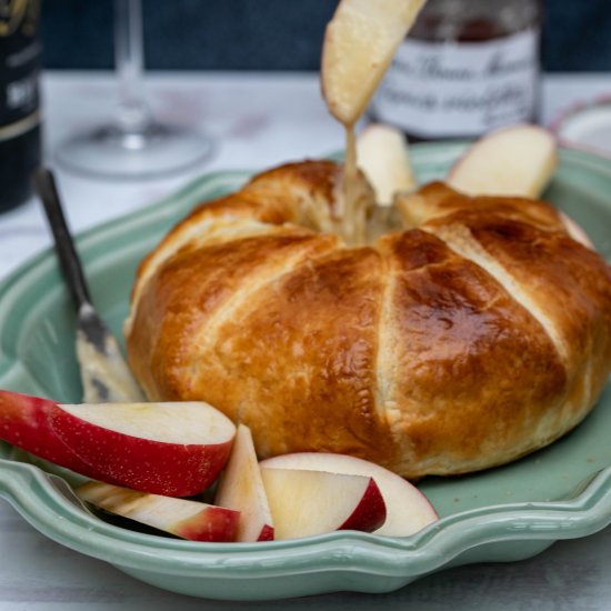 Baked Brie with Fig Jam