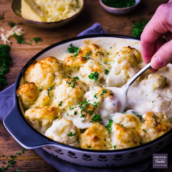 Cauliflower cheese