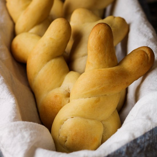 Easter Bunny Buns