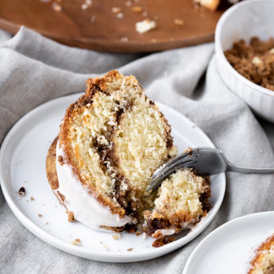 Sour Cream Cinnamon Coffee Cake