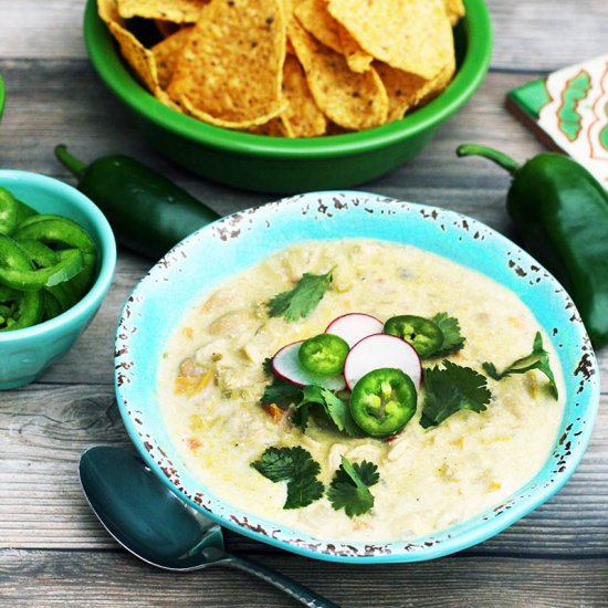 Creamy White Chicken Chili