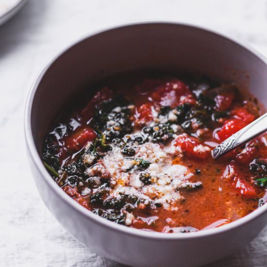 Tuscan-style Beef & Vegetable Soup