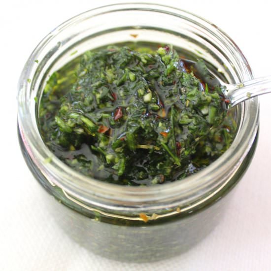 Chimichurri – Keto BBQ Condiment