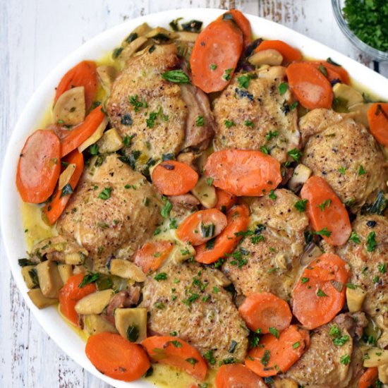 Instant Pot Chicken Fricassee