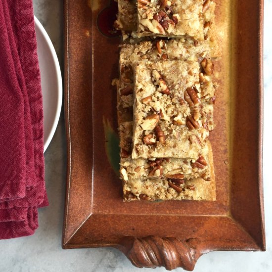 Butter Pecan Blondies