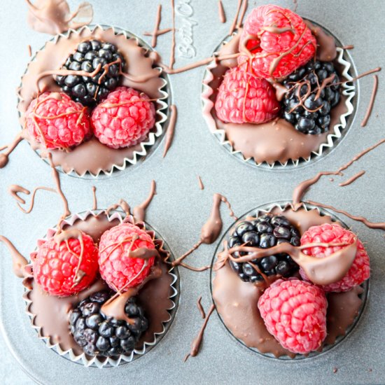 Chocolate Berry Cups