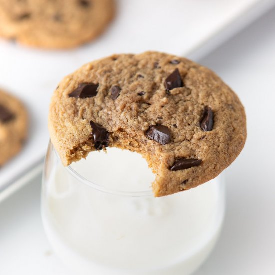 Peanut Butter Chocolate Chip Cookie