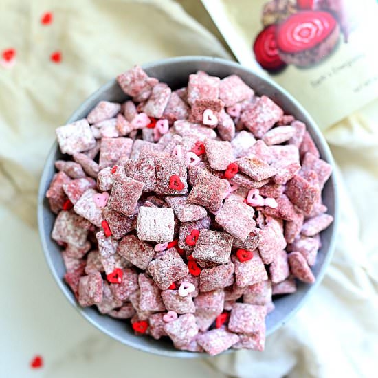 Valentine’s Muddy Buddies